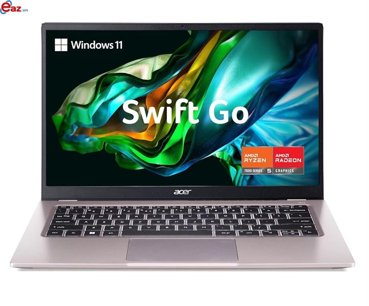 Acer Swift Go SFG14 41 R5JK (NX.KG3SV.002) | AMD Ryzen 5 7530U | 16GB | 1TB SSD PCIe | Radeon™ Graphics Vega | 14 inch Full HD 60Hz IPS | Win 11 | Finger | LED KEY | 1023D